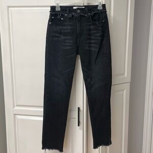 REFORMATION Jeans Julia Cropped Cigarette in Euphrates sz 25